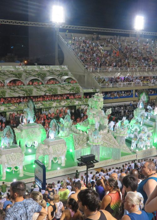 Mocidade Independente - Indian Float, Rio de Janeiro Carnival, Brazil