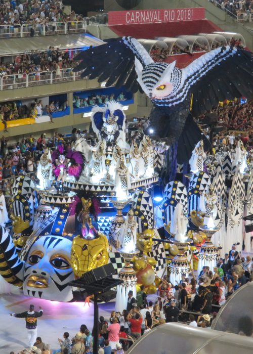 Académicos do Salgueiro - Owl Float, Rio de Janeiro Carnival, Brazil