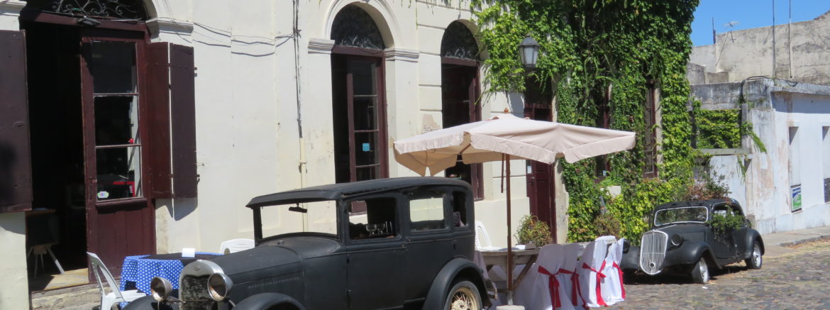 Old Cars in Colonia del Sacramento, Uruguay